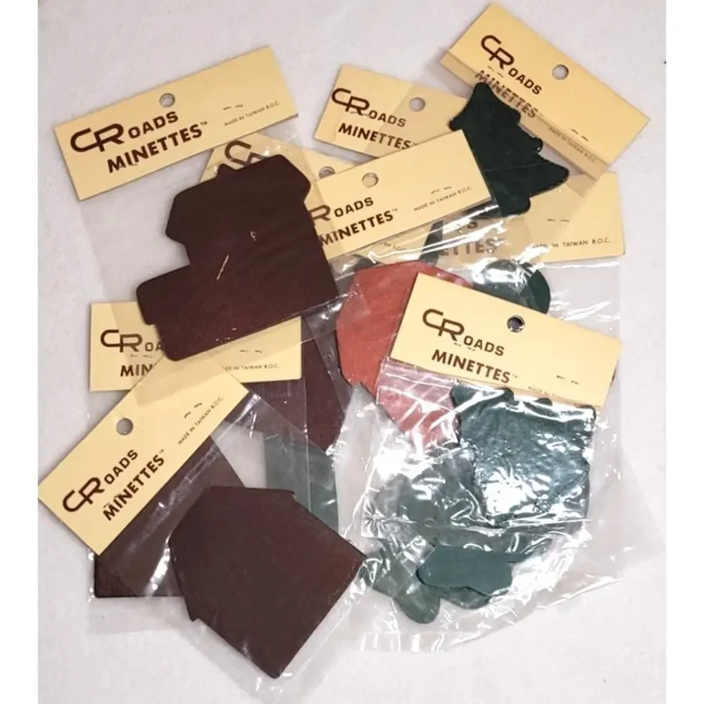 Cross Roads Minettes Lot Christmas Wood Cutouts Crafts Scrapbooking Junk Journal